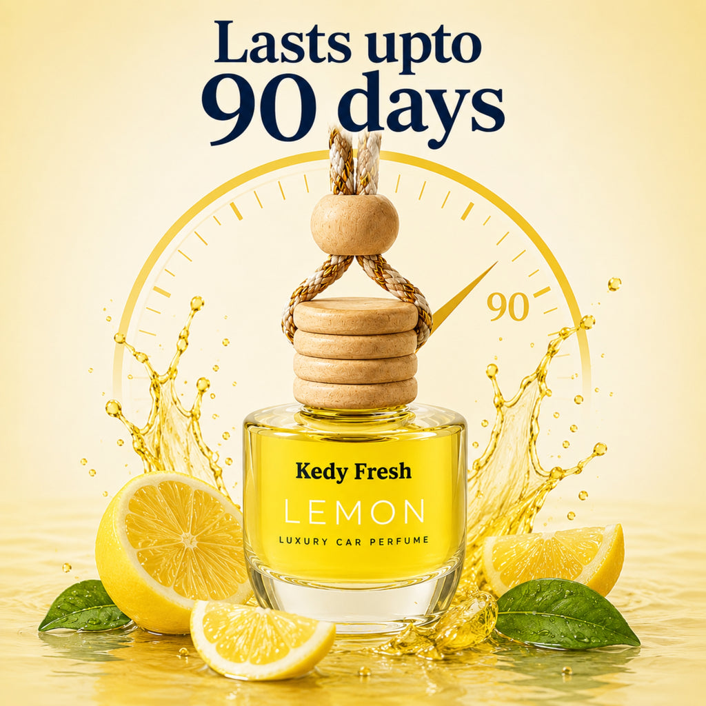 Kedy Fresh - Luxury Car Air Freshener (Lemon)