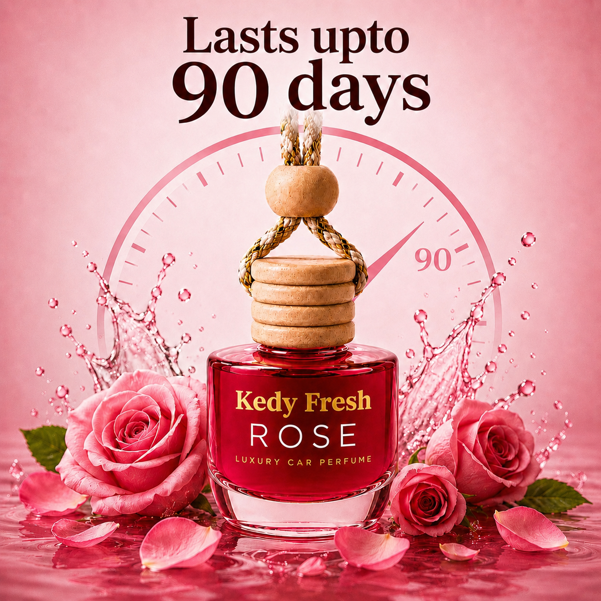 Aurora - Luxury Car Air Freshener (Rose)