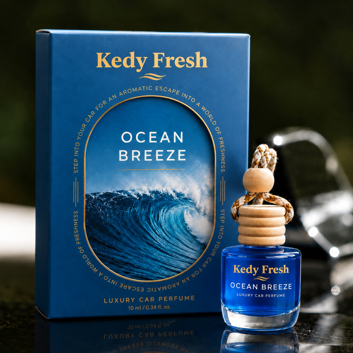 Aurora - Luxury Car Air Freshener (Ocean)