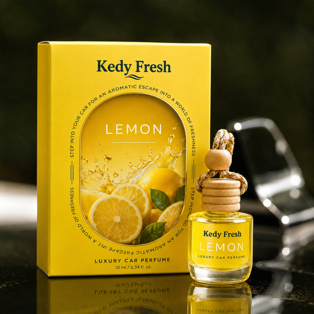 Kedy Fresh - Luxury Car Air Freshener (Lemon)
