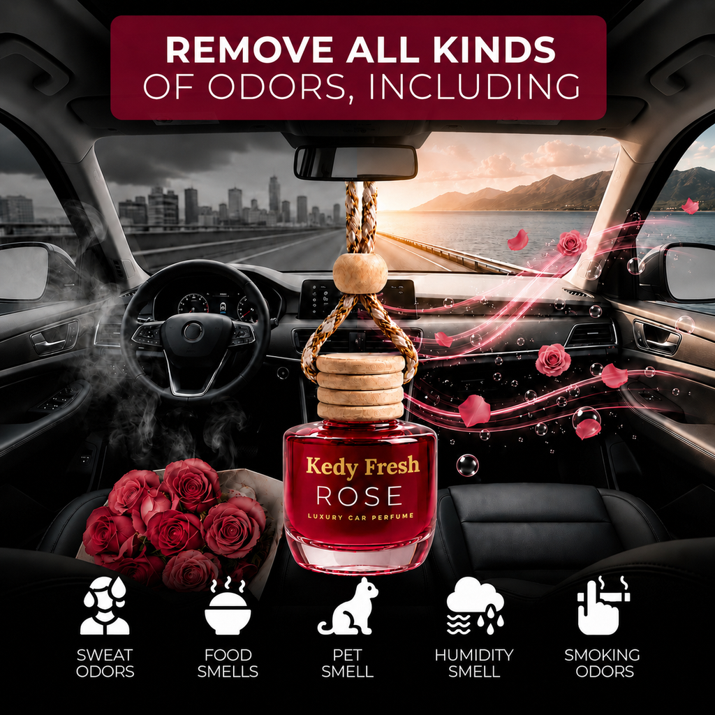 Aurora - Luxury Car Air Freshener (Rose)