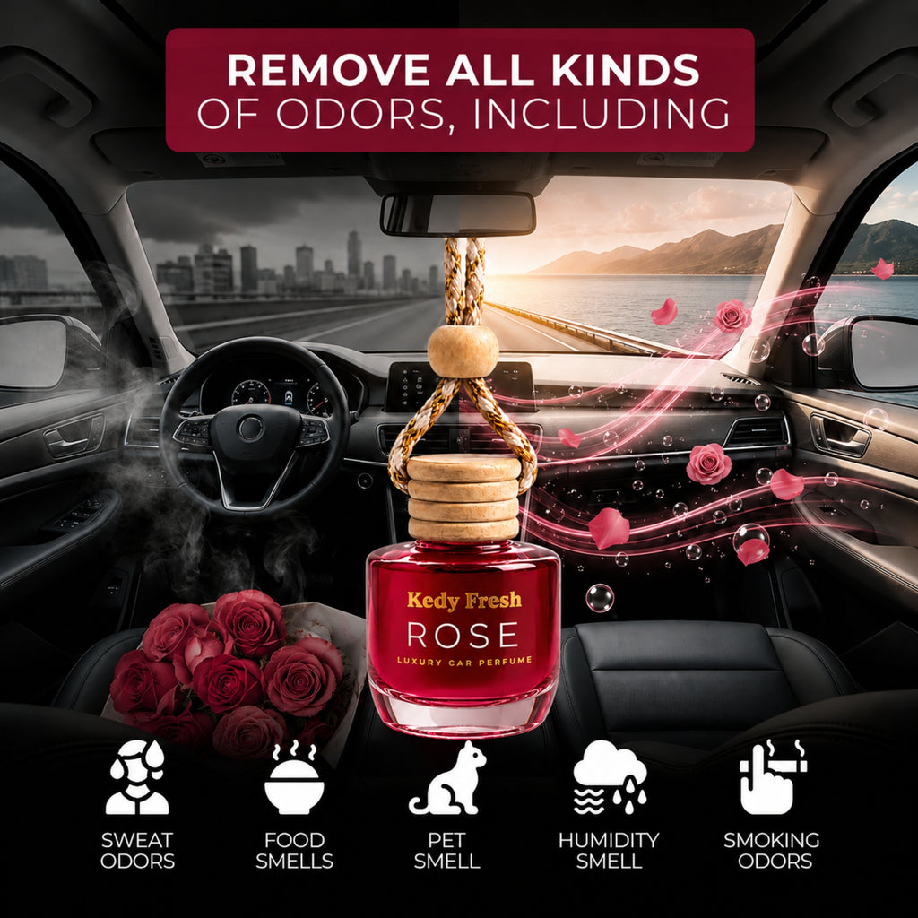 Kedy Fresh - Luxury Car Air Freshener (Rose)