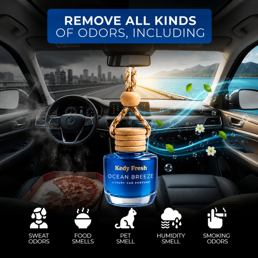 Kedy Fresh - Luxury Car Air Freshener (Ocean)