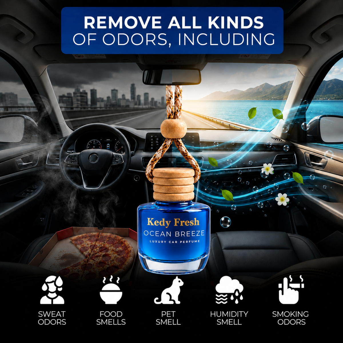 Aurora - Luxury Car Air Freshener (Ocean)