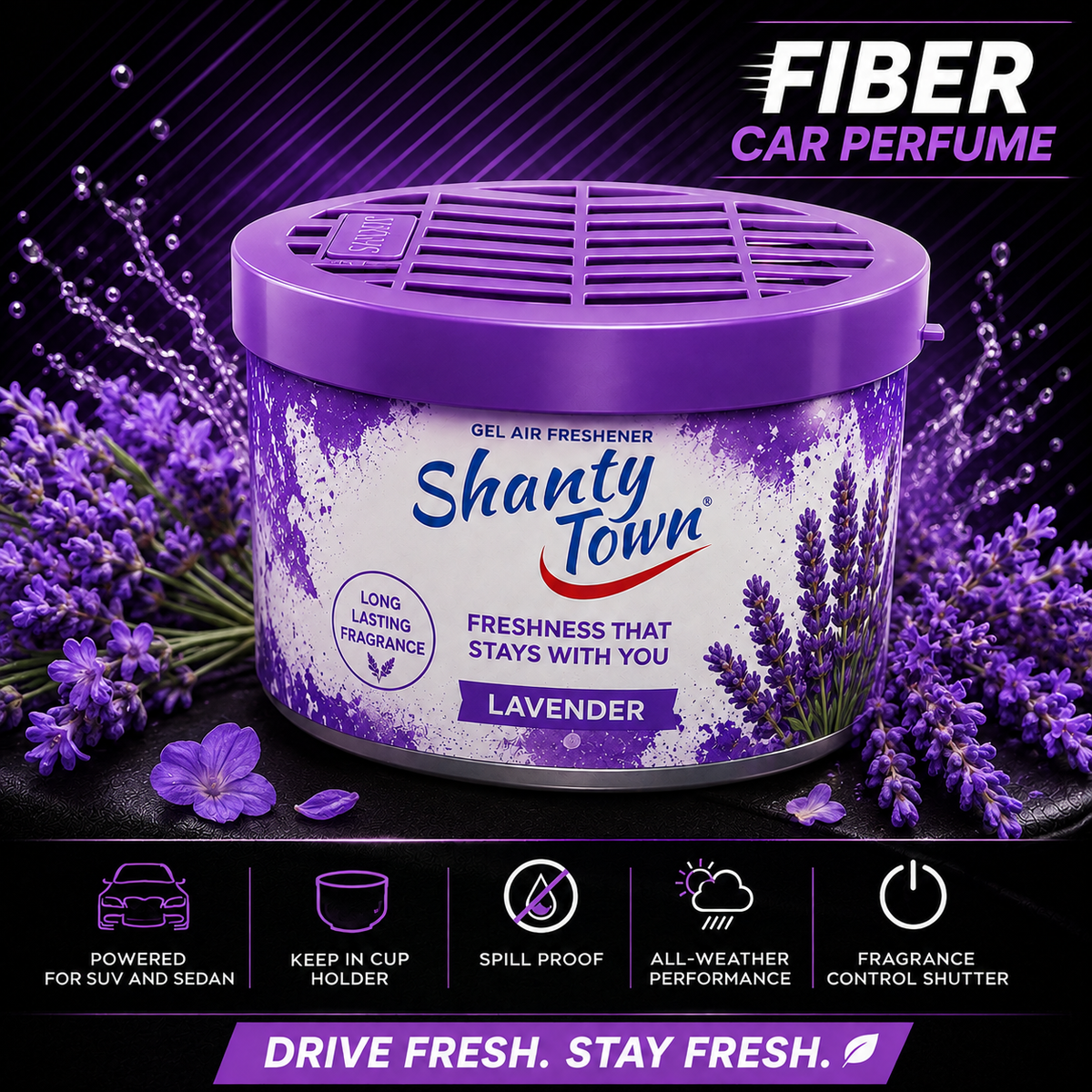 Shanty Town - Lavender
