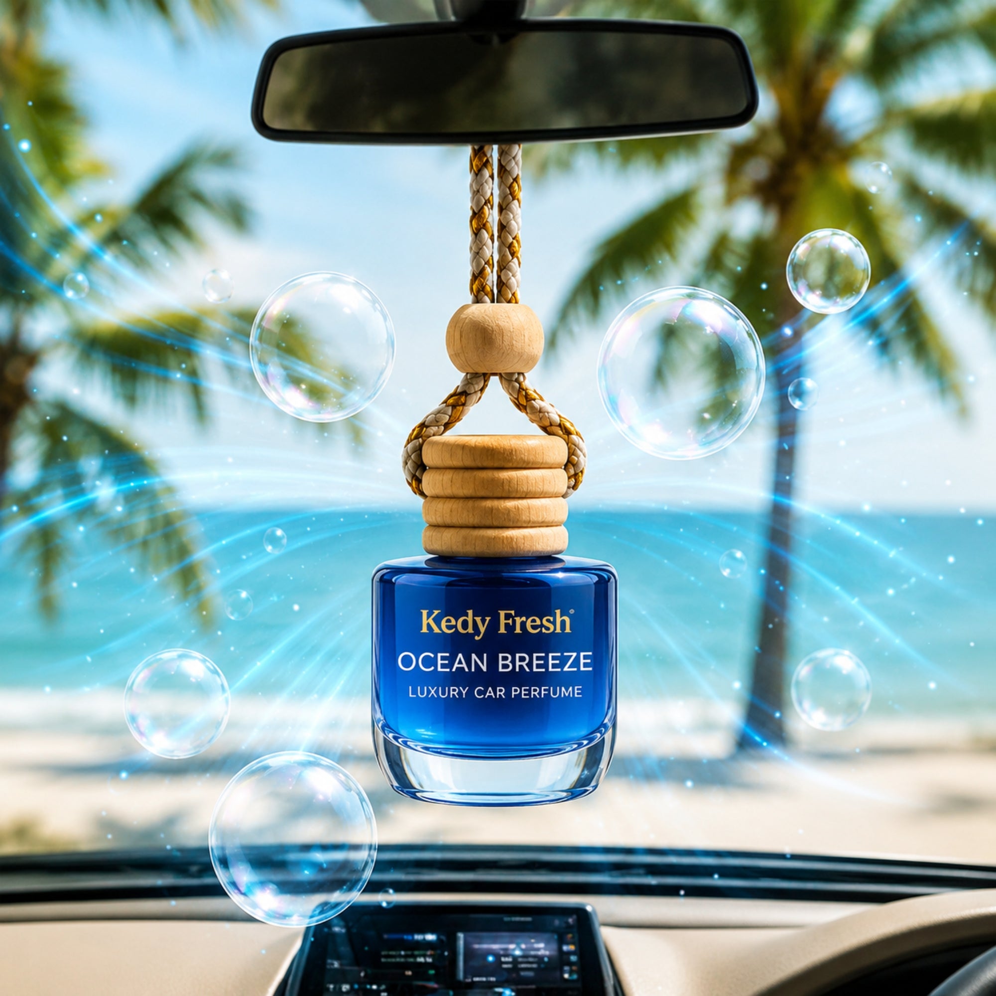 Kedy Fresh - Luxury Car Air Freshener (Ocean)