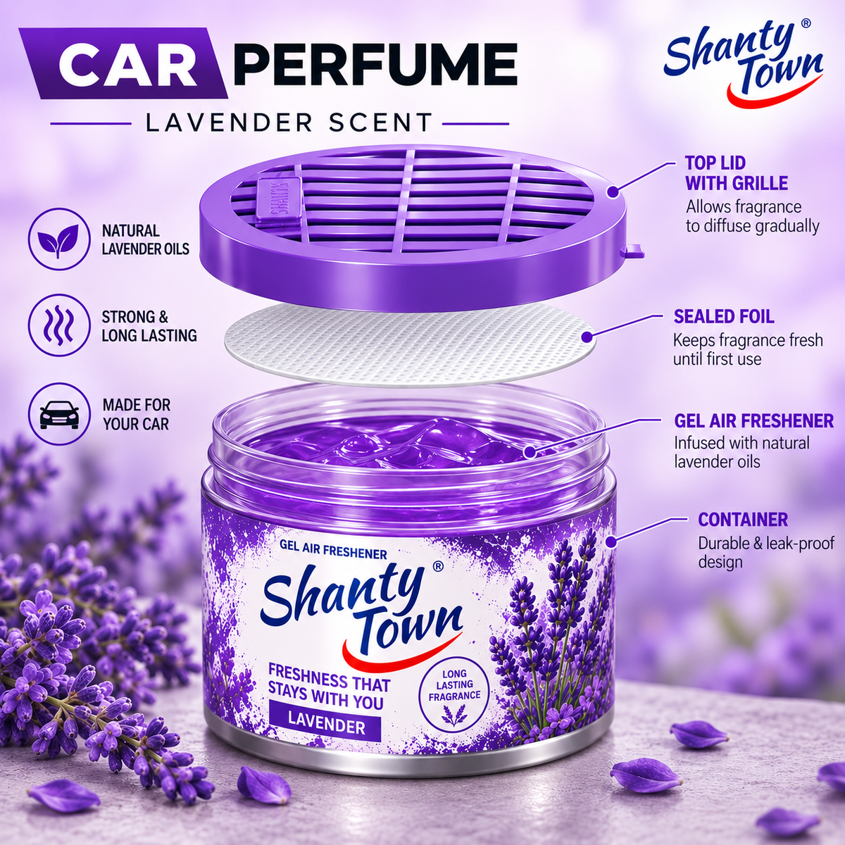 Shanty Town - Lavender